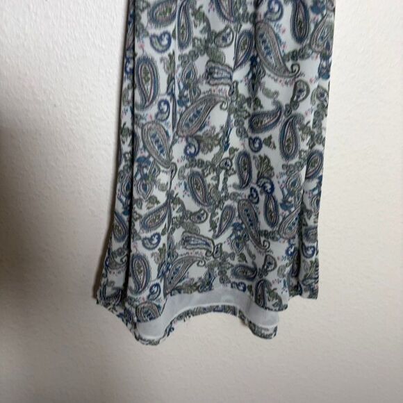 Daniel Rainn Tank Top Women's Petite XS Sleeveless Colorful Lined Paisley Shirt - Picture 4 of 8